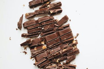 close up photo of sliced chocolates