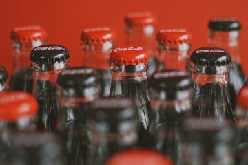closed soda bottles