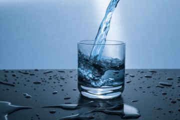 clean clear cold drink